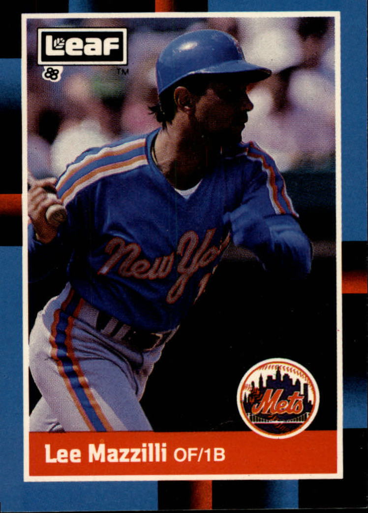 1988 Leaf/Donruss Baseball Cards       223     Lee Mazzilli